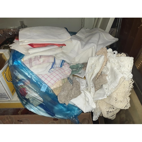 61 - Bag of Linen, Cloths etc.