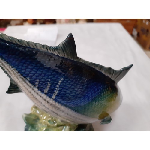 314 - Beswick Ocean Bonito Fish no 1232 - repair to top fin.