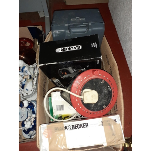 136 - Boxed Heat Gun, Hand Jigsaw, 