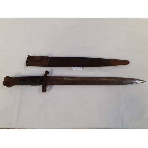 235 - Vintage Dagger in Sheath.