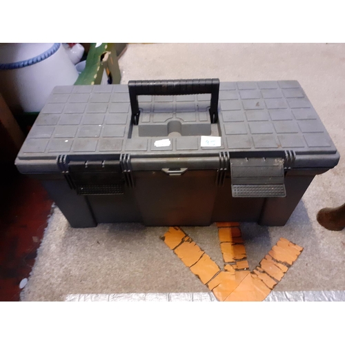 95 - Plastic Toolbox and Quantity of Tools etc.