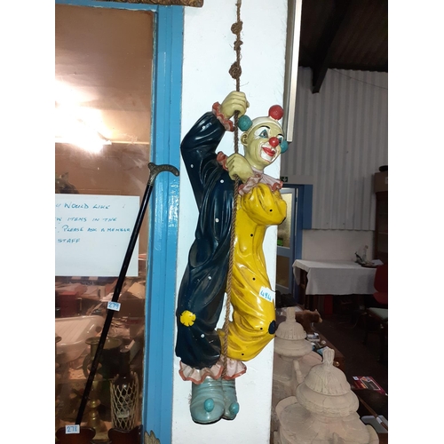 494 - Hanging Swinging Clown.