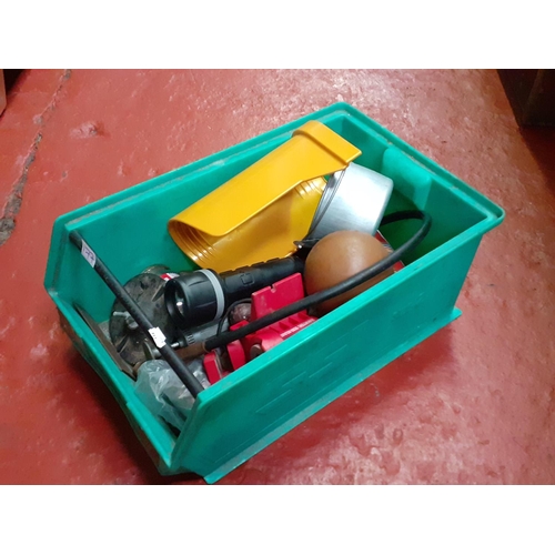 177 - Plastic Box and Contents of Tools, Torch etc.