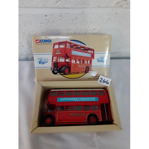 244 - Boxed Corgi Classics Guy Arab Utility Midland Red Motor Services Bus 97311.