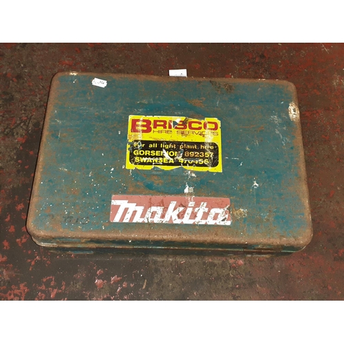 48 - Makita Hammer Drill in Metal Case.