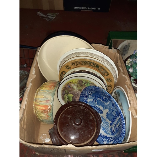 74 - Box of Plates, Bowls etc.