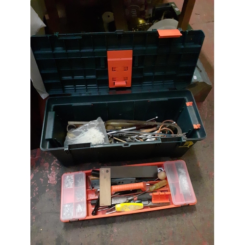 78 - ZAG Plastic Tool Box & Quantity of Tools.