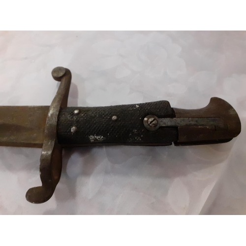 234 - Vintage Possibly French Bayonet Sword.