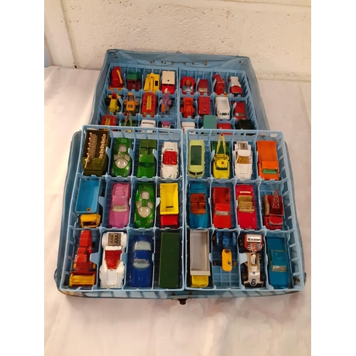 247 - Matchbox Series Collector’s Case 41 c.1968 Containing Forty-Eight Matchbox Models.