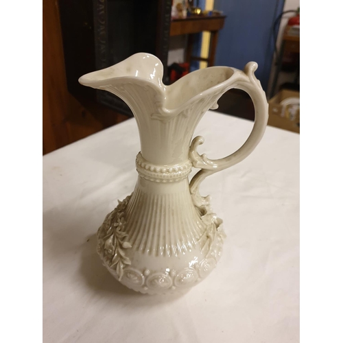 359 - Belleek Second Period Aberdeen Jug.