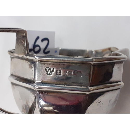 462 - Silver Hallmarked Edward VII Milk Jug - Birmingham 1908.