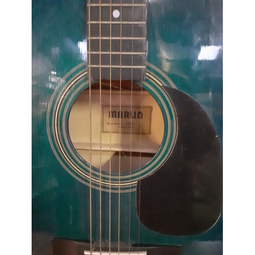 478 - Marlin Acoustic Guitar Model 132856.