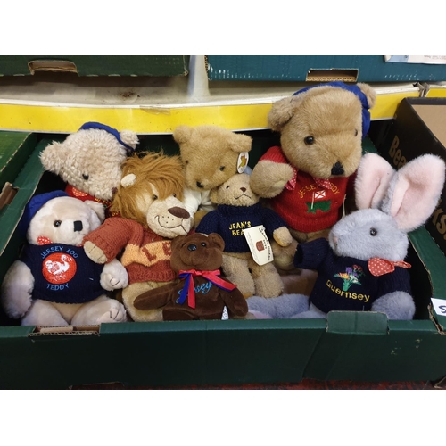 57 - Selection of Cuddly Bears, Rabbit and Lion.