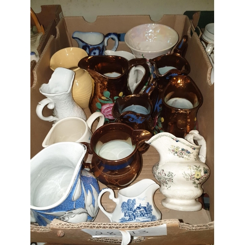 6 - Box of Vases, Jugs etc.