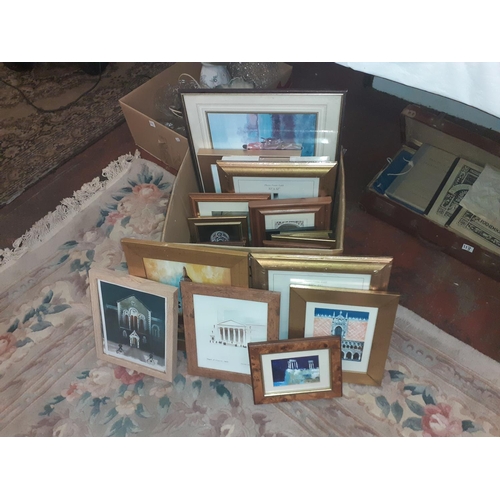 112 - Box of Pictures & Frames.