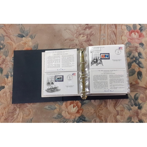 178 - Danbury Mint The 50th Anniversary of World War II Commemorative First Day Covers Collection (Approx.... 