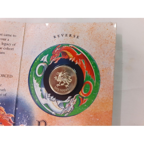 423 - Brilliant Uncirculated 1995 £1 Welsh Coin in Commemorative Folder.