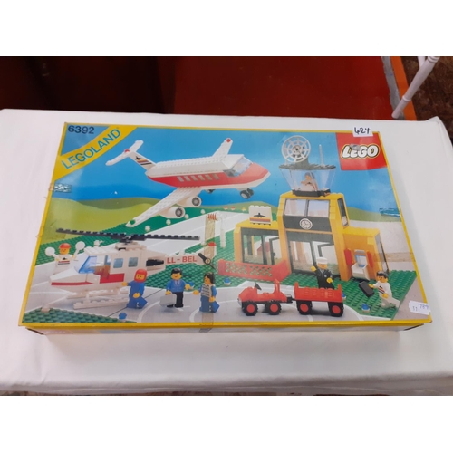 424 - Boxed Lego Set no 6392 Town Airport.