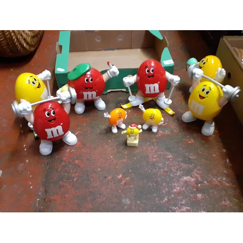 17 - Selection of M&M Collectable Figures.