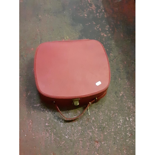 41 - Retro Vanity Case and Contents Including Model Vehicles etc.