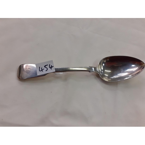 454 - George IV Hallmarked Silver Serving Spoon - London 1822.