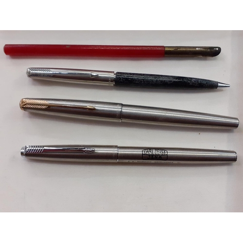 460 - Various Pens Including Parker & Carl Zeiss.