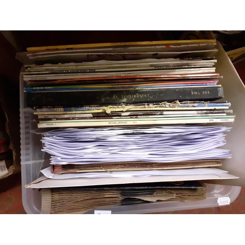 78 - Box of Vinyl LP Records & 78's.