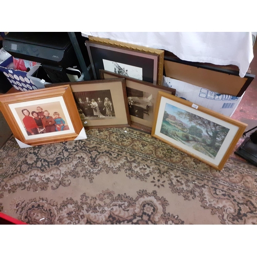 108 - Quantity of Vintage Framed Pictures and Prints.