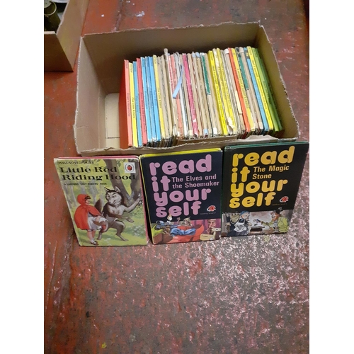 11 - Box of Ladybird Children's Books to Include Beauty and the Beast, 5 Little Kittens, Puss in Boots et... 