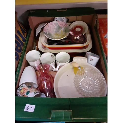 60 - Box of China etc.