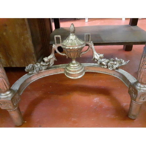 601 - Pair of 18th Century Style French Console Tables with Gilded Bases and Solid Marble Tops - Approxima... 