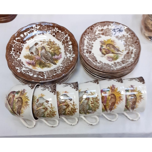 376 - 18 Piece Royal Worcester 