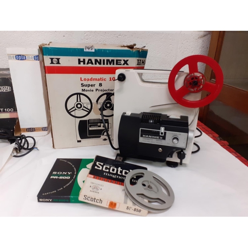 145 - Boxed Hanimex Projector & Trafo ST 100 in Box.