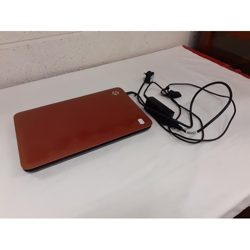 156 - HP Pavillion G6 Laptop in Red with Charger - Working.