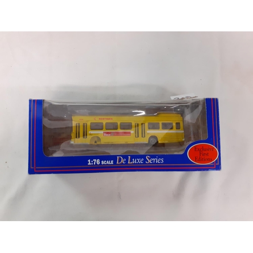 207 - Boxed Exclusive First Editions De Luxe Series Leyland National Nothern/Vaux Beers 15103 DL.