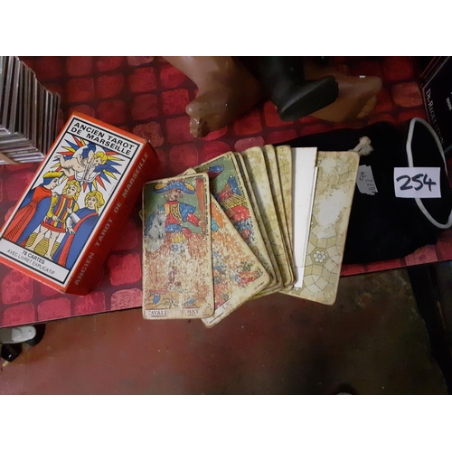 254 - An Array of Vintage Cards, Tarot Cards, Jeu Mythologique Cards etc.