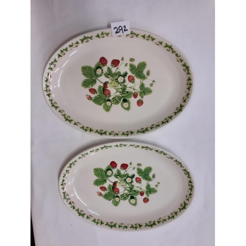 292 - Pair of Portmeirion Oval 