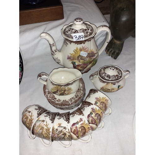 387 - 15 Piece Royal Worcester 