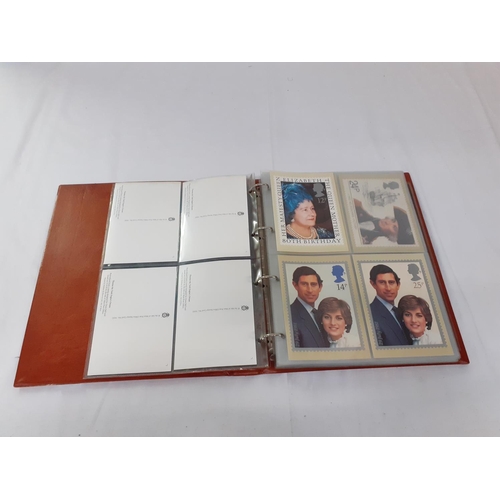 164 - Royal Mail Postcard Album with about 50 PHQ Cards.