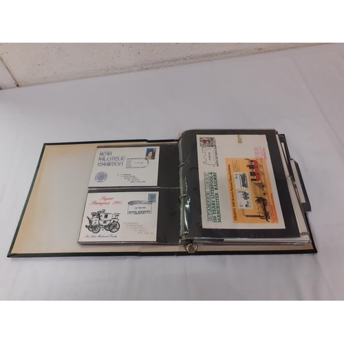 180 - Winchester Album of about 50 First Day Covers 1970’s Onwards, Special  Interest Covers & Some PHQ Ca... 