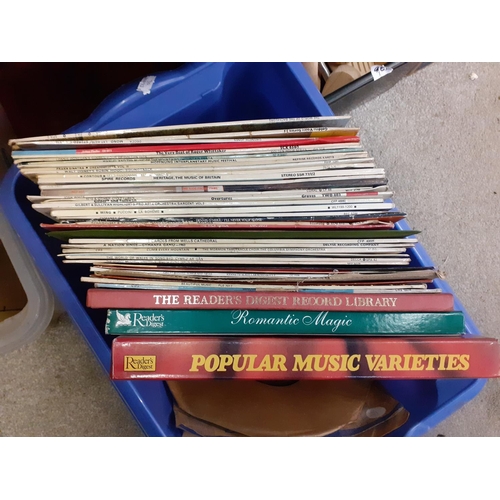 95 - Box of Assorted LP Records.