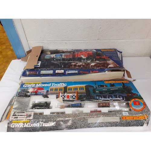 137 - Boxed Hornby GWR Railway Train Set - Some Parts Missing & a Boxed Hornby Hauler - Part Set.