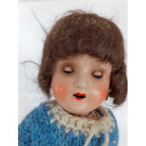 14 - Box of Vintage Costumed Dolls.