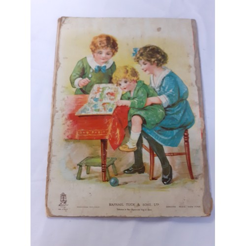 106 - Box of Vintage Children's Books, Framed Pictures etc.