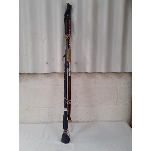 142 - Daiwa 6ft Fishing Rod & Case.