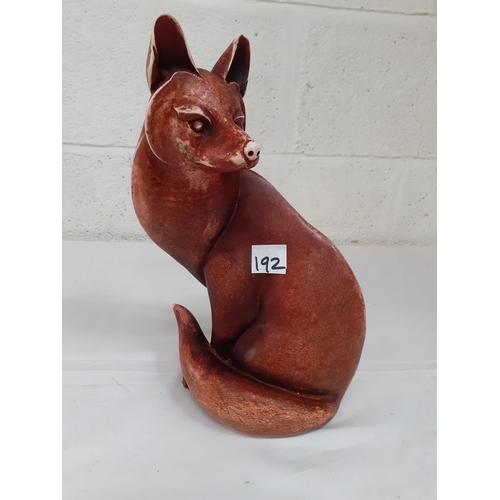 192 - Border Fine Arts Fox (Polished) RW003A - Chip to one ear.