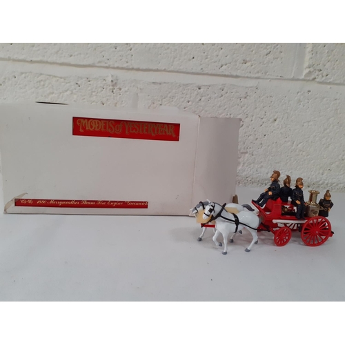 200 - Boxed Matchbox Models of Yesteryear YS-46 1880 Merryweather Steam Fire Engine Greenwich.