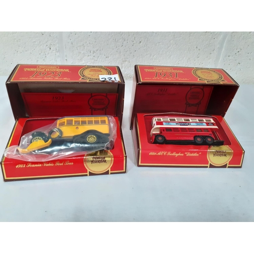 221 - Boxed Matchbox Models of Yesteryear Special Editions Y16 1923 Scania-Vabis Post Bus & Y10 1931 AEC T... 