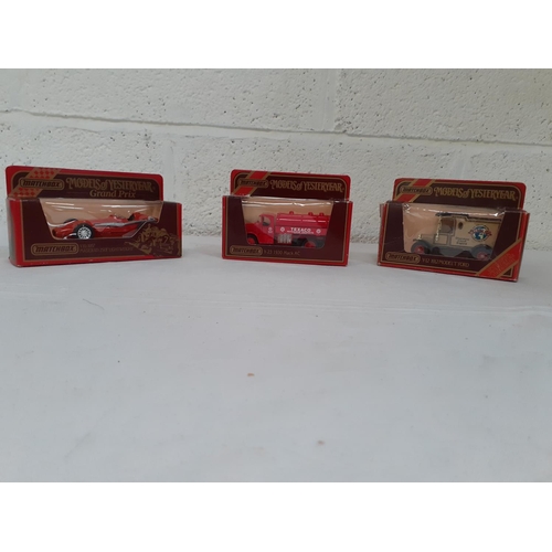 289 - Boxed Matchbox Models of Yesteryear Y-23 1930 Mack AC Texaco, Y-12 1912 Model T Ford Motor 100 & Y-1... 