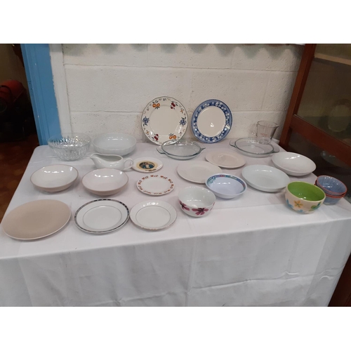 16 - Box of Plates & Bowls etc.